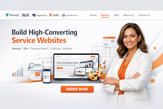 versoly online service page business personal brand coaching wix website design