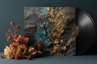 design sophisticated album cover artwork