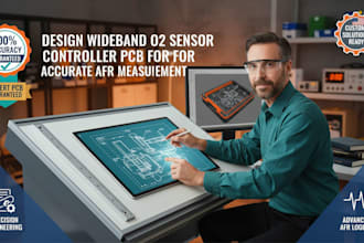 design wideband o2 sensor controller pcb for accurate afr measurement