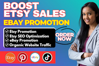 boost ebay traffic, ebay promotion, etsy promotion, etsy seo