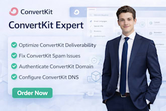 fix convertkit deliverability convertkit spam fix  domain authentication dns