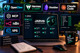 fix setup openclaw hermes ai agent jarvis ai obsidian claude code mcp n8n vps