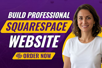create squarespace website, design or redesign squarespace website development