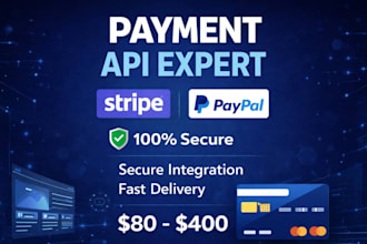 integrate payment gateway API for your website or app