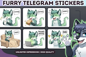 draw telegram stickers for discord nsfw sfw animated telegram and discord