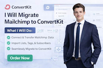 migrate mailchimp convertkit migration convert mailchimp convertkit import