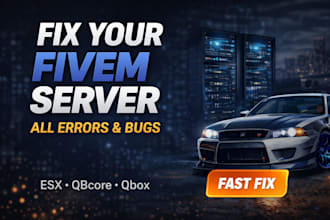 fix bugs in your fivem server