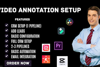 setup mortgage crm hubspot zoho crm