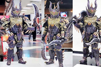 create costume cosplay creation full anime armor 3d wearable armor for printing