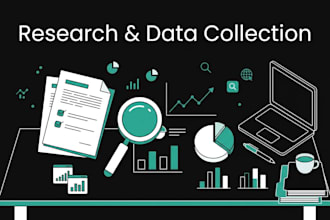 research and data collection on any topic