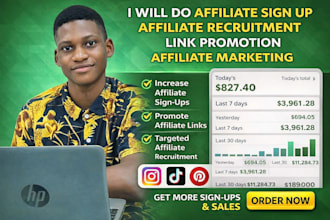 do affiliate sign up affiliate recruitment link promotion affiliate marketing
