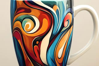 design awesome custom mug design