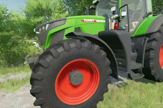 create custom farming simulator maps and tractor for farming