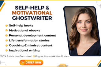 be ghostwriting your self help ebook, mental health, and ebook writing