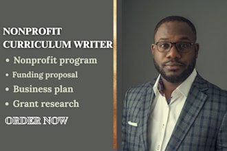be your nonprofit consultant on retainer write grant, programs and business plan
