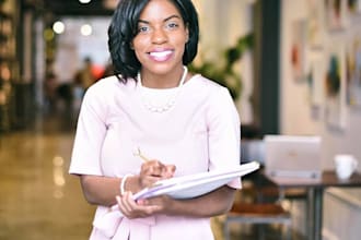 write website copy as a former TV news reporter