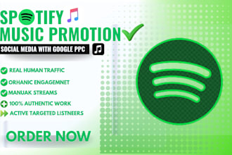 do spotify music promotion, music promotion