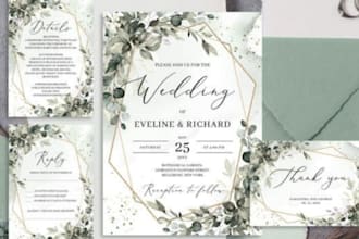 design etsy printable invitations, boho wedding invitation, baby shower invite