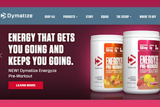 shopify store supplement store peptide website supplement website peptide store