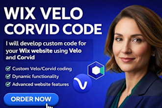 develop wix website using wix velo code wix corvid wix code and API integration