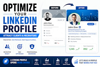 optimize your linkedin profile to attract clients and recruiters