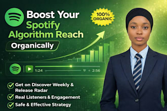 help boost your song for spotify algorithm playlists organically
