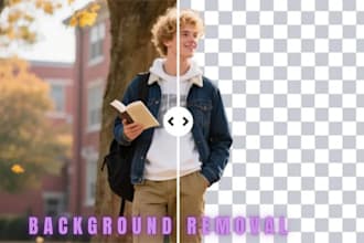 remove background from 20 images in 2 hours