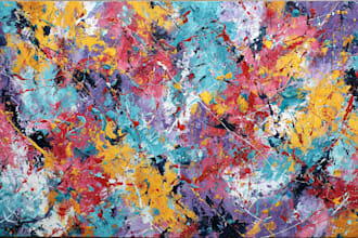 paint professional abstract art