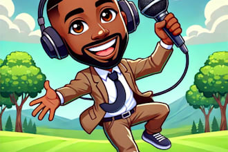 deliver conversational millennial male voiceover