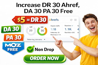 increase domain rating DR 30