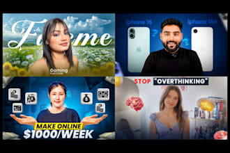design high CTR youtube thumbnails that boost views