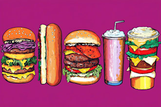 do food pop art of your food pop art
