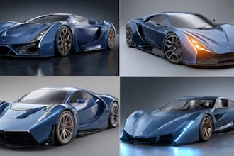 draw car concept as you ideas
