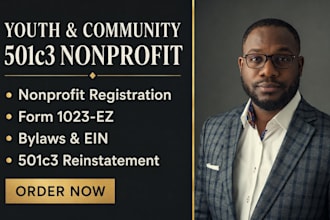 register youth and community 501c3 nonprofit and reinstate revoked status