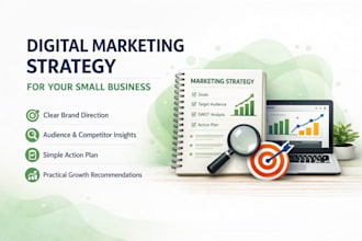 create a digital marketing strategy for your small business
