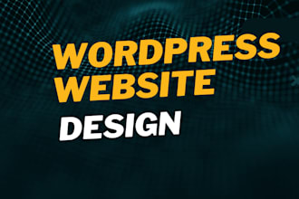 design a wordpress website for small businesses
