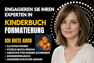 ich übernehme die formatierung von kinderbüchern für KDP und createspace