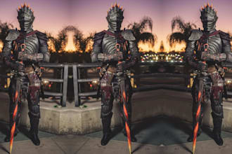 do custom full anime cosplay armor video game dark fantasy cosplay armor prop