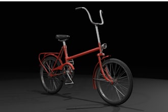 create industrial product design, 3d bicycle design, 3d bicycle model, 3d bike