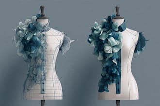 design pattern for your fashion garment