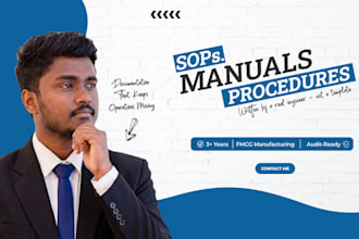 write professional sops and technical manuals