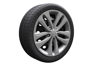 design realistic 3d wheels with rims, tires, and brake discs for cars and bikes