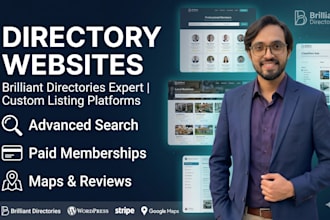 build a custom brilliant directories website