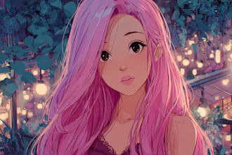 draw your toon me anime cartoon portrait