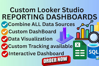 create an interactive dashboard using google data studio and looker studio