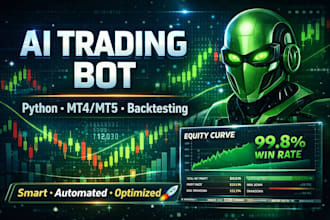 build an ai powered python trading bot for mql5 with backtesting optimization
