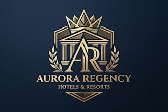design an elegant and premium luxury hotel logo
