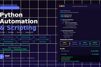 automate your business workflows and data processing using python and ai