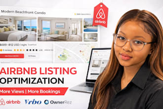 optimize airbnb listing vrbo ownerrez airbnb property listing seo and design