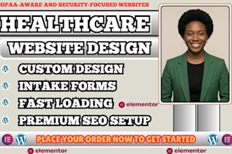 healthcare website, hipaa compliant website, medical website, clinic website